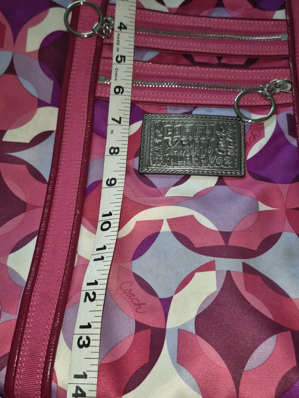 Coach Poppy Pink Tote